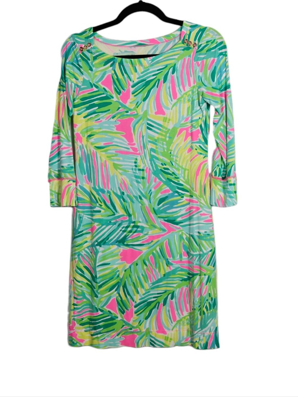 LILLY PULITZER Sophie Dress Tropical Pink Tropical Storm Size XSmall